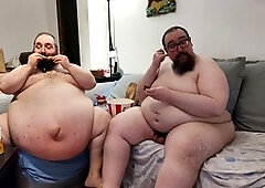 This time it was a tasty KFC snack with handsome gay model Pstbllybcn