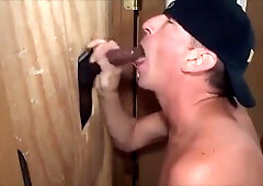 Sucking Black Cock At The Glory Hole 6