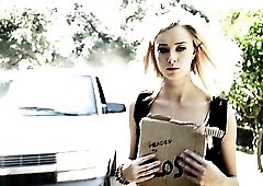 Haley Reed is a lovable beauty who blows two dicks before taking DP