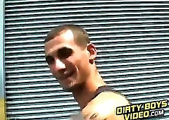 Straight dude Steve has some kinky tendencies with a sex toy