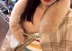 Cute Asian Jerks off in Pharmacy