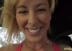 Sweaty Sex Inside The Car