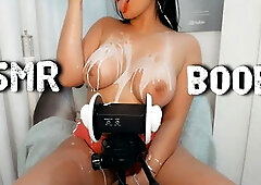 Asmr Erotic Porno, Ear Massage, Tits on Ears, Dirty Talking, Cream on Boobs, ...