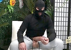 Massive cock shames tiny dick, delivers thick facial and a hot golden shower