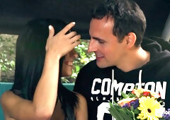 Nikki Fox Joins Lucky Guy in Scorching Hostel Threesome