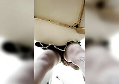 Peeking underneath the table