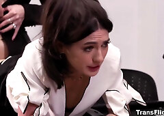 Fucks In An Interview - Ariel Demure And Megan Mistakes