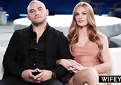 WIFEY Pretty Redheaded Hotwife Jessi Rae Takes Each Inch Of Jason Luv's BBC