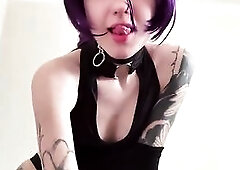 Tattooed lascivious sweetheart Sunako K who loves hard sex a lot.