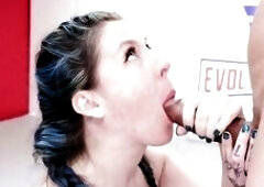 Nikki Zee is fed up with getting crushed by her personal coach in the gym, and now that babe's calling him out for a sex fight like no other! Thi