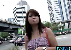 Zero English Thai MILF gets picked up
