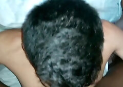 Inhaling my Rod, I Ruin his Thorat and I Jizz in his Face