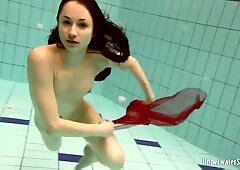 Swimming Pool Nude Erotics With Janka