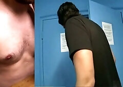 Gay sorpresa, sexo oral, glory hole