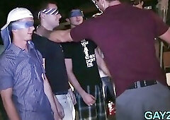 Vicious dude sucks hard cock