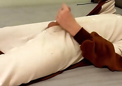 Blond Boy In Blond Teen 18+ Boy Wank In Flying Squirrel Costume