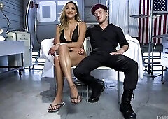 Yasmin Lee two weeks in a row! Need I say greater amount? Yasmin slays in this Bionic Woman parody, tossing Alexander around and pushing her massive h