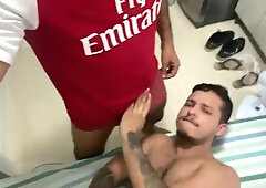 I encountered him at a football game and finished up staying at his bedroom.