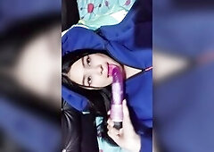 ????Charming natural beauty with large breasts takes it all – Snatch, Anal and Huge Jizz flow in Throat????