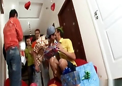 Breathtaking orgy for the birthday