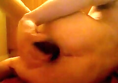 Hot boy sexy butt slams ass with huge dildo 8