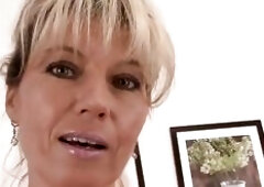 Golden-haired Gilf screwed in cunt