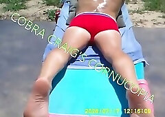 7-17-2026 TANNING MY BACK VIDDING MY AZZ..