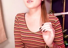 ASMR Oral job Sexually excited Girlfriend Lovingly Sucks Your Shlong