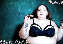 big beautiful woman GF : Pizza Binge and Burps