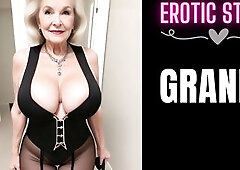 [GRANNY Story] Elevator Sex with a Sexually Excited GILF Part 1