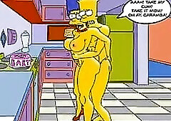 Bart and Marge