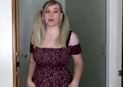 Amazing Blonde Cutie Solo Toy Fucking On Cam