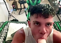 Fledgling, twink, deep throat