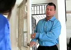 Indecent youthful cheerleader seduces her aged tutor and gets screwed