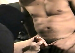 Vintage str8 cockscuked by masked gay