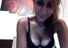 Beautiful Sonya having a horny solo toy masturbation
