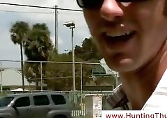 White boy tries to pick up black player