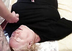 stroking my wang to cum on my neighbour