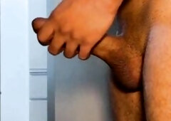 Hotel Maid Caught me Masturbating and Helped me Cum