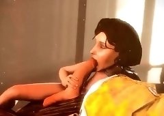 Big breasted beauty getting pumped full of hard meat in 3D