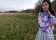 Cute Hitchhiker Agreed To Suck And Fuck - Russian