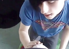 emo bf Sucks manhood