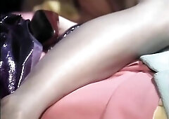 The bitch licks his large jock and then they screw every other aroused