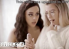 Sharing Stepbro's Hard Wang With my Bestie