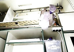 This hawt cutie actually needs some cash so I gave her some work for additional money - voyeur upskirt pov