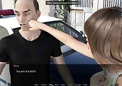 Join the fun with this visual novel featuring big boobs and a naughty twist