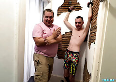 TicklishChubs: Dom Matt loves his hands roaming around Spiritmonkeys slim body