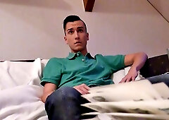 Bubble butt guy getting banged in the ass before rimming