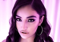 Cute hottie Emily Willis anally dominated in the purple room