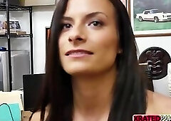 HAlexis enjoys handling huge cock for money